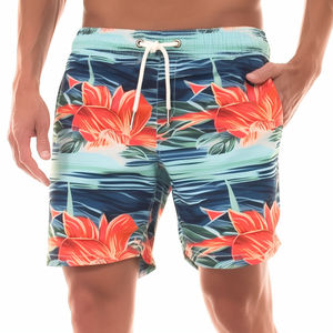 Pantalones Cortos de Playa para Hombre, Precio de Fábrica, OEM, Secado Rápido, Poliéster, para Natación, Surf y Uso en Resorts, con Etiqueta de Marca Personalizada - Product Image 3