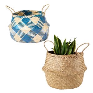 Decorative Handmade PHU HAO Brand Natural STRAW BELLY <b>BASKETS</b> Storage <b>Basket</b> for Kitchen and Living Room Souvenir - Product Image 1