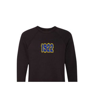 Sudadera Personalizada con Diseño Retro de 1922, Sudadera Clásica de los 80 para Mujer, Cuello Redondo, Manga Larga, Estilo Casual Vintage - Product Image 1