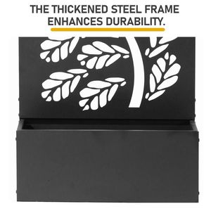 43 Inch Height Metal Garden Bed with Trellis Metal Planter Box for Climbing Plants & <b>Vegetables</b> Flower <b>Pots</b> & Planters - Product Image 6