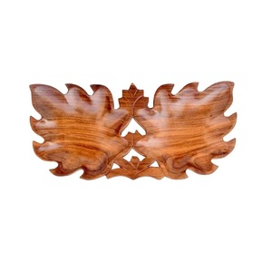 Plateau à fruits secs et biscuits en bois de Sheesham, design feuille d'érable, plateau de service en bois pour la maison, la cuisine, la table à manger - Product Image 5