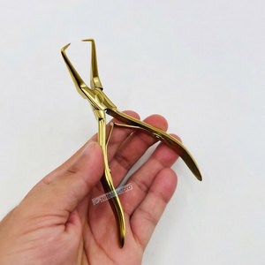 Stainless Steel Micro <b>Beads</b> Opener Plier Gold Plasma Hair Weaving Chinese Hair <b>Extension</b> Tools Custom Logo <b>Beads</b> Removal Pliers - Product Image 2