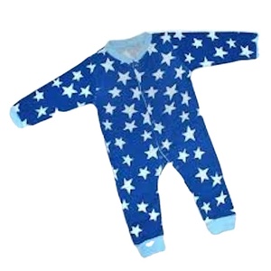 Mameluco estampado de gofres GOTS 100% algodón orgánico bebé mameluco de gofres para niños pequeños Footie térmico nuevo mameluco con cremallera para bebé mono infantil - Product Image 5