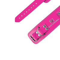 Sangles de cheville professionnelles en cuir pour machine à poulies – Sangles de cheville de haute qualité pour entraînement de force à domicile