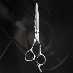 Custom Design Professional Hair Salon Scissors Stainless Steel Handle Sharp Tip <b>Blade</b> Best Quality Precision Cutting Scissors - Product Image 2
