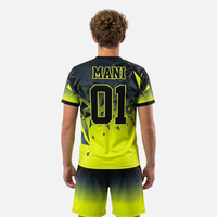 Jersey Handball Ramah Lingkungan dari Poliester Daur Ulang Kain Berkelanjutan Seragam Handball Bernapas Pakaian Olahraga Handball Kustom
