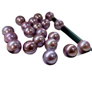 Perlas Sueltas de Agua Dulce Color Púrpura Edison Impecables para la Elaboración de Colgantes, Anillos, Pendientes y Pulseras - Product Image 5