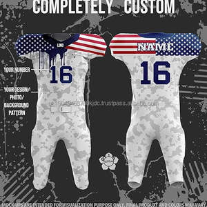 ชุดเครื่องแบบฟุตบอลธงชาติอเมริกันรักชาติสำหรับผู้ใหญ่และเยาวชนผู้ใหญ่ใส่ได้ทั้งชายและหญิง - Product Image 2