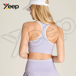 XEEP สปอร์ตบราโยคะคุณภาพสูงสำหรับผู้หญิง รุ่น XC-SB-10 สายรัดปรับได้ ระบายอากาศดี แผ่นรองถอดออกได้ รองรับได้ดี แห้งเร็ว - Product Image 3