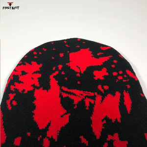 New Design High Quality Breathable Waterproof Cotton Fleece Knitted Beanies <b>Caps</b> <b>Winter</b> Beanie Hats Unisex 3D Embroidery - Product Image 6