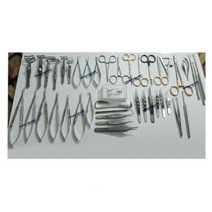 Ensemble d'instruments de chirurgie oculaire professionnels 42 pièces Kit de microchirurgie ophtalmique Fabricant Wenquar - Product Image 3