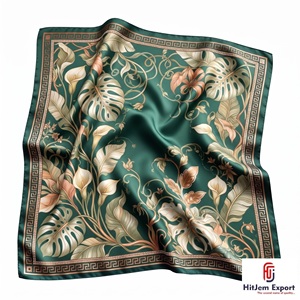 Fabricant de tissus pour foulards imprimés sur mesure, foulards en soie numérique et modal, fabricant et fournisseur de tissus personnalisés OEM ODM pour l'Europe - Product Image 4