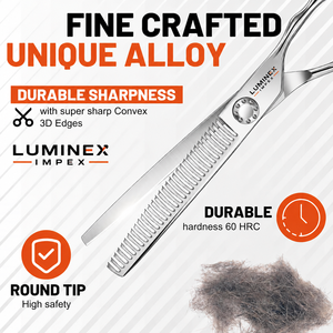 Ciseaux professionnels pour toilettage des animaux, pour couper les poils des animaux, ciseaux de toilettage pour une coupe lisse et facile, professionnels - Product Image 5
