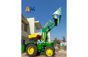 Accesorio de Cargador para Tractor John Deere de Ashok Metal Works con Bomba Hidráulica, Altura de 16 Pies - Product Image 6