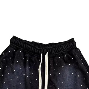 ผ้าฟรนซ์เทอร์รี่สำหรับผู้ชายเสื้อผ้าลำลองซักด้วยกรดทำจากผ้าฝ้าย100% สั้น - Product Image 4