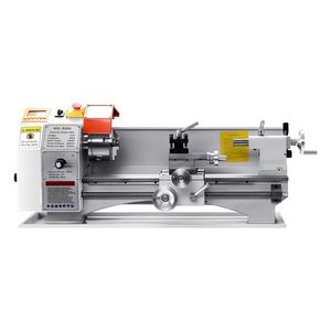 Tornio da banco di precisione 1250W brushless per metalli, 8.7 x 18 pollici, avanzamento automatico, 0-2500 RPM, per metallurgia - Product Image 6