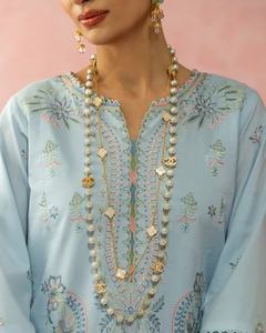 WS INTERNATIONAL Salwar Kameez pour femmes au design élégant, viscose de qualité supérieure, séchage rapide, évacuation de l'humidité, sans plis, idéal pour les fêtes - Product Image 5