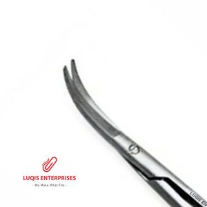 Tijeras Fomon para Cartílago Lateral Superior, Instrumento Quirúrgico Curvo de Acero Inoxidable, Herramienta de Corte Fino de Precisión para Rinoplastia - Product Image 2