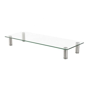 Office Adjustable Tempered Glass Surface <strong>Riser</strong>,Adjustable <strong>Desk</strong> <strong>Riser</strong> - Product Image 3