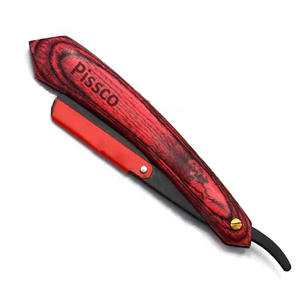 Navaja de Afeitar Recta para Hombre, Cuchilla de Barbero para Barba con Hoja Intercambiable - Product Image 2