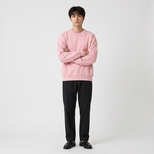 Sweat-shirt streetwear personnalisé en gros avec épaules tombantes et imprimé pour les détaillants de vêtements américains - Product Image 5