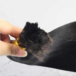 Extensions de cheveux humains brésiliens de qualité supérieure, double trame, en vrac, pour tressage et perruques personnalisées - Product Image 1