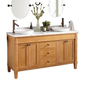 Tocador de baño de diseño minimalista, mueble de almacenamiento de madera, gran calidad - Product Image 2