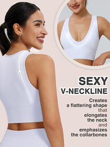 Soutien-gorge de sport sans couture haut de gamme pour femme, avec maintien élevé et coussinets amovibles, idéal pour les tenues de sport et l'exercice quotidien - Product Image 3