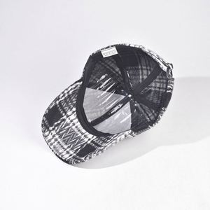 Gorra de Béisbol de Tweed a Cuadros, Gruesa, de 6 Paneles, a la Moda, para Mujer, Informal, Cálida, para Exteriores, Otoño-Invierno 2025 - Product Image 5