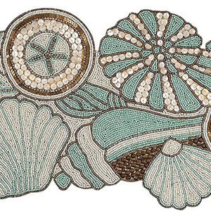 Camino de Mesa Decorativo con Cuentas y Flores, Estilo Elegante y Sencillo, Camino de Mesa en Varios Colores - Product Image 5