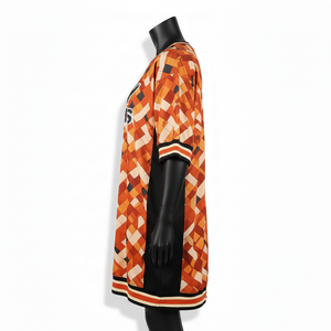 Camiseta de Baloncesto para Mujer, Transpirable, de Malla de Poliéster GSM, con Paneles Laterales con Estampado por Sublimación, Logotipo Personalizado - Product Image 3