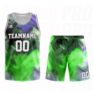 ชุดยูนิฟอร์มบาสเก็ตบอลขายส่ง เสื้อผ้ากีฬา เสื้อเจอร์ซีย์แบบซับลิเมชั่น กางเกงขาสั้น ทีมชาติสหรัฐอเมริกา ชุดยูนิฟอร์มบาสเก็ตบอลอเมริกันแบบเย็บติดกัน - Product Image 2