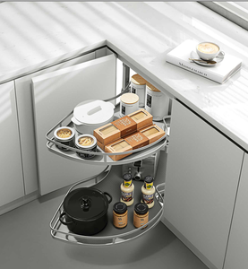 Juego de Muebles de Cocina Completos Modernos de Lujo, de Madera de Roble, sin Marco, con Acabado Brillante, Estilo Vietnamita, Personalizados por JY Project, con Características Ecológicas - Product Image 4