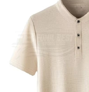 Men's Classic Solid For Linen Anti-pilling Knitted Shirt Comfortable Texture Elegant Small Collar Convenient Loose Cuffs - Product Image 3