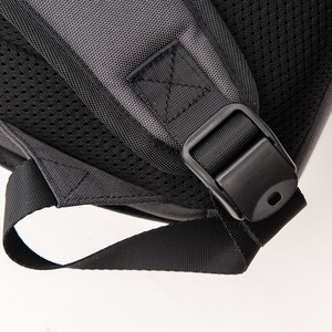 Gray Simple Large Capacity Business <b>Backpack</b> <b>Laptop</b> Bag Anti-theft Zipper <b>Backpack</b> - Product Image 3