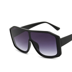 Customized Personalized <b>Large</b> <b>Frame</b> Sunglasses Trendy Integrated Uv Resistant Sunglasses - Product Image 4
