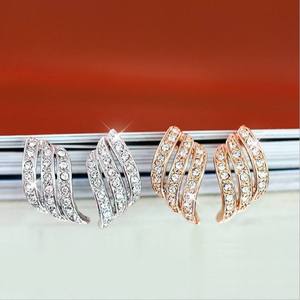 Bague unisexe plaquée or rose 18 carats avec diamant naturel, style nœud mignon, pour tous les jours, mariage, fête, fiançailles, cadeau - Product Image 2