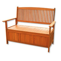 Banc de jardin 3 places en bois massif, style moderne et traditionnel, économique, idéal pour hôtels, villas et cuisines