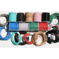 Handgemachte Leders chnur Verschiedene Größen 2mm 3mm Schmuck Herstellung Flache Form Verschluss Verschiedene Sizes-2mm 3mm Schmuck Funds tücke