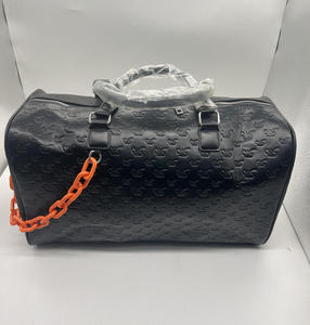 Sac de voyage personnalisable en jean imperméable de haute qualité, grande capacité, avec fermeture éclair, écologique, respirant, sangle réglable, sublimation - Product Image 6