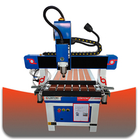 Máquina de Tallado CNC de Escritorio 6090 para Metal, Mármol y Madera, Máquina de Escultura CNC