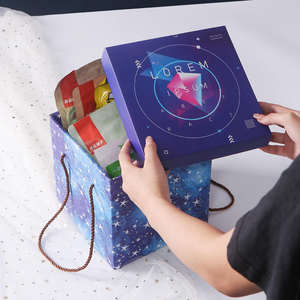 Caja de Regalo Personalizada, Regalo de Cumpleaños, Regalo Navideño, Embalaje de Alta Gama, Cartón de Alta Calidad, Proveedor Mayorista - Product Image 3