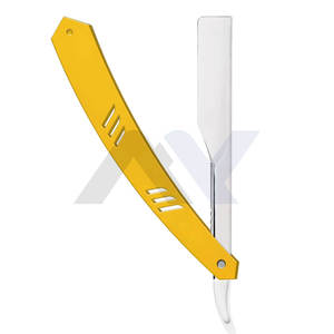 Navaja de Afeitar Profesional para Hombre, Cuchilla Recta Clásica, Afeitado Ligero - Product Image 2