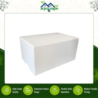 Boîte en mousse EPE/EPS de 47 litres de qualité supérieure, légère et écologique, pour le stockage et le transport des aliments, avec couvercle, résistante aux chocs et à l'eau