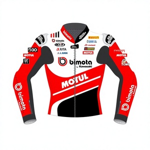 Alex Lowes WSBK <b>Racing</b> <b>Jacket</b> Rawasaki Leather <b>Racing</b> <b>Jacket</b>/Chaquetta Flexible Stretch Panels Comfort Fit Impact Protection CE - Product Image 1