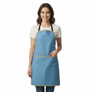 Tablier personnalisé avec logo pour femmes et hommes, tablier en denim imperméable, tablier de cuisine pour chef, tablier pour salon de beauté, coiffeur, barbier - Product Image 3