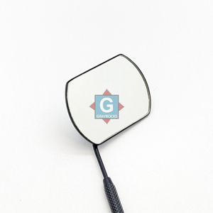 Black Stainless Steel <b>Handheld</b> Eyelash <b>Mirror</b> for Eyelash Extensions Beauty Instruments - Product Image 3