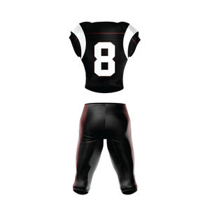 Uniforme de Fútbol Americano Personalizado para Adultos, Jersey y Pantalones, Manga Corta, Secado Rápido, Sublimado, Ropa Deportiva de Equipo, Directo de Fábrica - Product Image 2