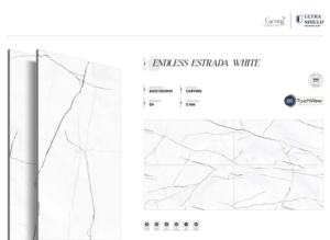 กระเบื้องพอร์ซเลนแกะสลักคุณภาพสูง ขนาด 800x1600 1200x1800 750x1500 มม. แผ่นกระเบื้องขนาดใหญ่ สำหรับโครงการบ้านหรู - Product Image 5