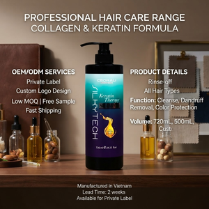 Shampooing Marque Privée Non Irritant Parfum Longue Durée Hydratant en Bouteille - Product Image 1